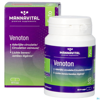 Mannavital venoton v-caps 60