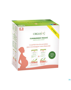 Organyc maternite pack 2 prod.