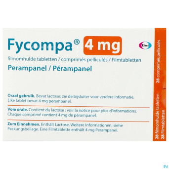 Fycompa abacus 4mg comp pell 28