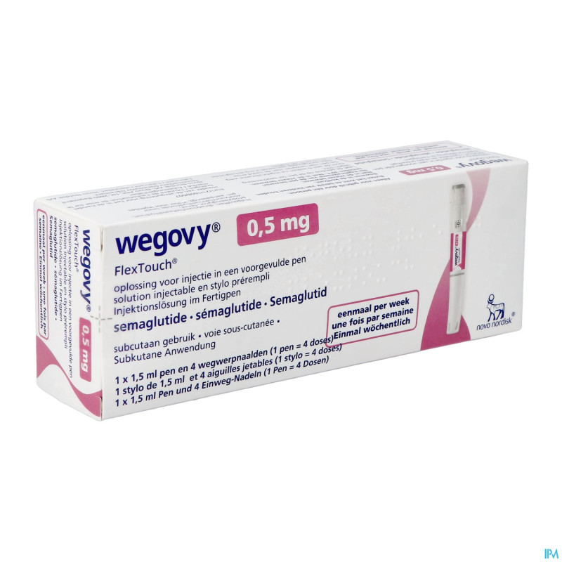 Wegovy abacus 0,5mg flextouch sol inj stylo prer.1