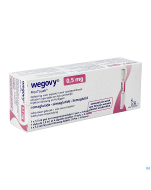 Wegovy abacus 0,5mg flextouch sol inj stylo prer.1