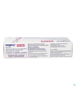 Wegovy abacus 0,5mg flextouch sol inj stylo prer.1
