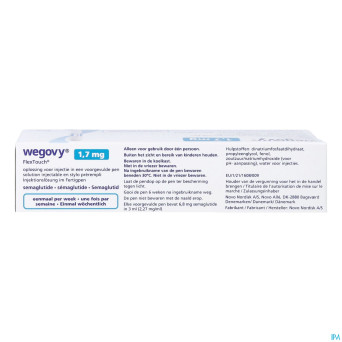 Wegovy abacus 1,7mg flextouch sol inj stylo prer.