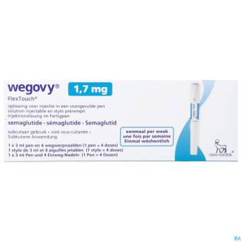 Wegovy abacus 1,7mg flextouch sol inj stylo prer.