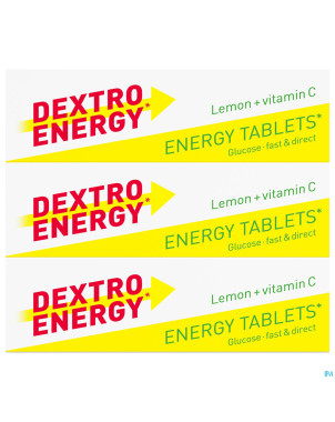 Dextro energy 3-pack stick citron 3x47g