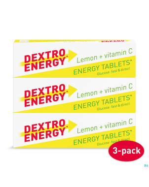Dextro energy 3-pack stick citron 3x47g