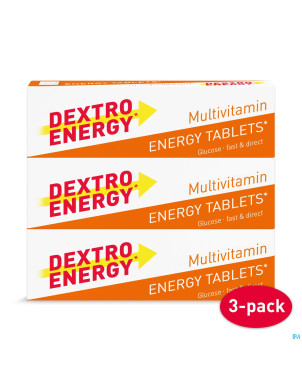 Dextro energy 3-pack stick multivitamine 3x47g