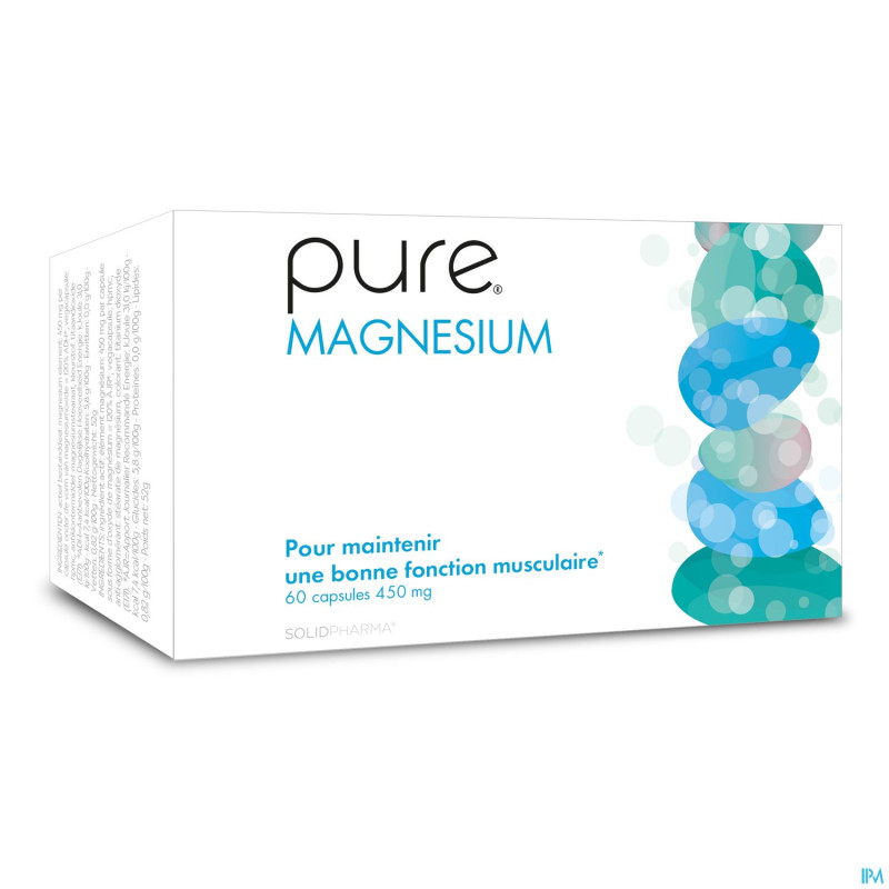 Pure magnesium    caps 60