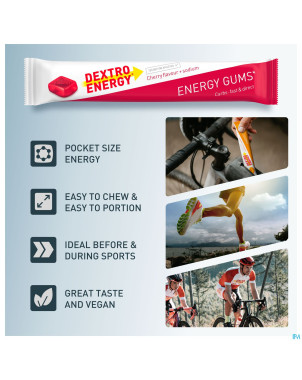 Dextro energy energy gums cerise & natrium 6