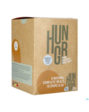 Hungr blueberry almond lemon shake 8x65g