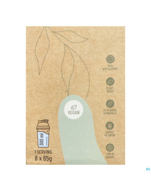 Hungr blueberry almond lemon shake 8x65g