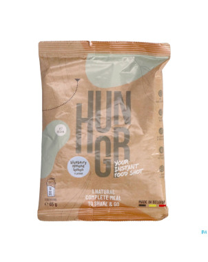 Hungr blueberry almond lemon shake 8x65g