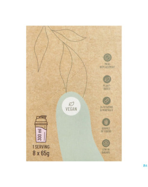 Hungr vanilla spice shake 8x65g