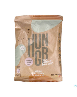 Hungr vanilla spice shake 8x65g