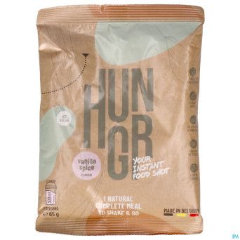 Hungr vanilla spice shake 8x65g