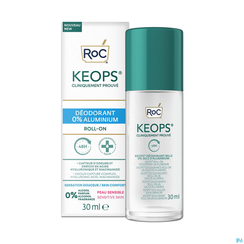 Roc keops deo roll-on 0% aluminium 30ml