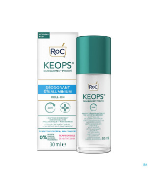 Roc keops deo roll-on 0% aluminium 30ml