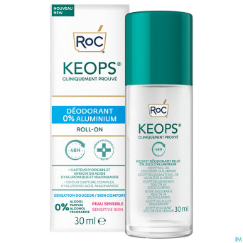 Roc keops deo roll-on 0% aluminium 30ml