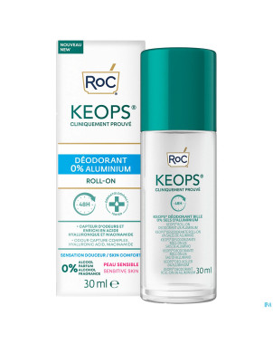 Roc keops deo roll-on 0% aluminium 30ml