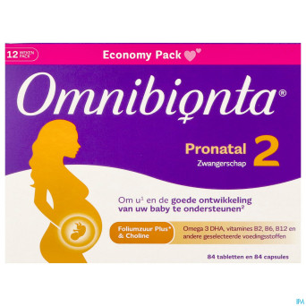 Omnibionta pronatal 2 gross 12 sem.comp 84+caps84
