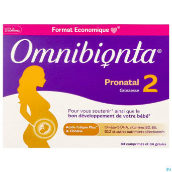 Omnibionta pronatal 2 gross 12 sem.comp 84+caps84