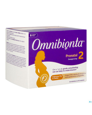 Omnibionta pronatal 2 gross 8 sem comp 56+caps 56