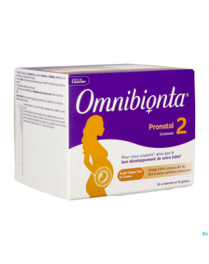 Omnibionta pronatal 2 gross 8 sem comp 56+caps 56