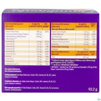 Omnibionta pronatal 2 gross 8 sem comp 56+caps 56