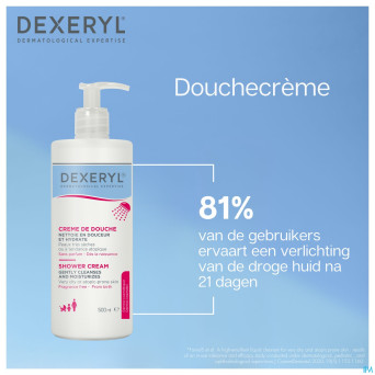 Dexeryl creme douche 500ml