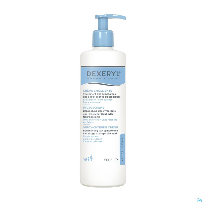 Dexeryl creme    fl pompe 500g