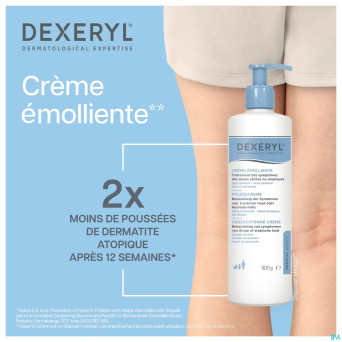 Dexeryl creme    fl pompe 500g