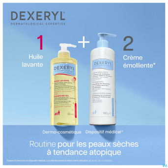 Dexeryl creme    fl pompe 500g