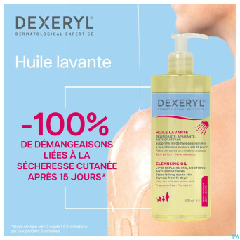 Dexeryl huile lavante    fl pompe 500ml