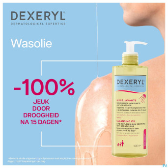 Dexeryl huile lavante    fl pompe 500ml