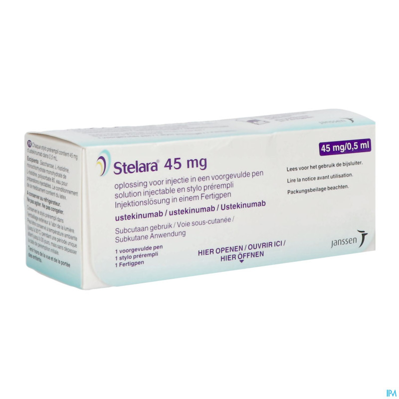 Stelara 45mg sol inj stylo preremplie 1