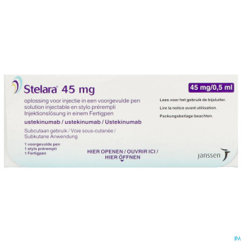 Stelara 45mg sol inj stylo preremplie 1