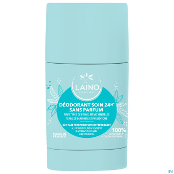 Laino deodorant soin s/parfum solide 60g