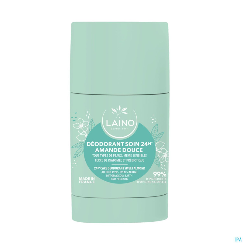 Laino deodorant soin amande douce solide 60g