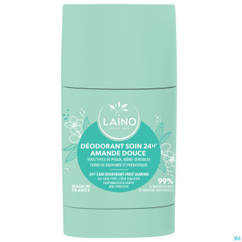 Laino deodorant soin amande douce solide 60g