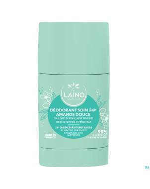 Laino deodorant soin amande douce solide 60g