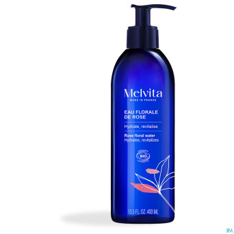 Melvita eau florale rose 400ml nf