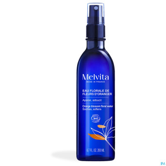 Melvita eau florale fleurs oranger spray 200ml nf