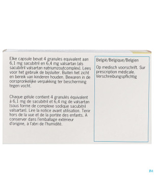 Entresto 6mg/6mg granules caps 60