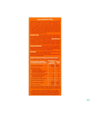 Weleda elixir argousier 200ml