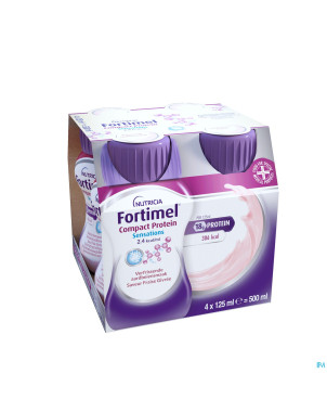 Fortimel protein 2.4kcal fraise frais 4x200ml