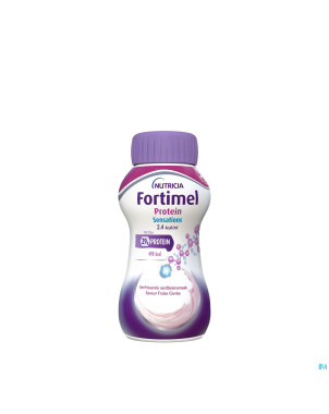 Fortimel protein 2.4kcal fraise frais 4x200ml