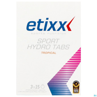 Etixx sport hydro tab tropical comp efferv. 3x15