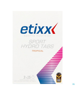 Etixx sport hydro tab tropical comp efferv. 3x15