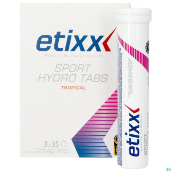 Etixx sport hydro tab tropical comp efferv. 3x15