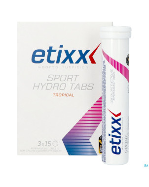 Etixx sport hydro tab tropical comp efferv. 3x15